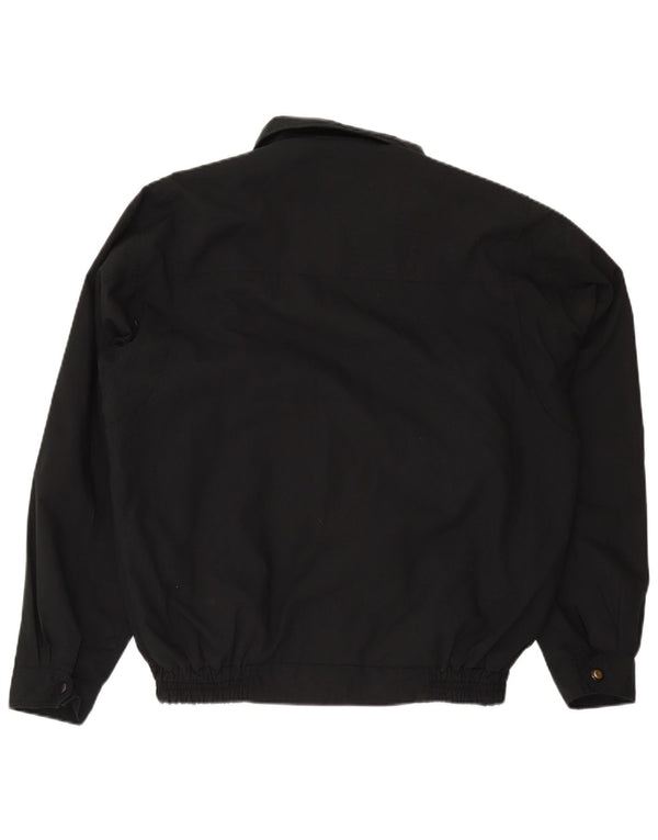 Giubbotto bomber vintage da uomo UK 42 XL nero