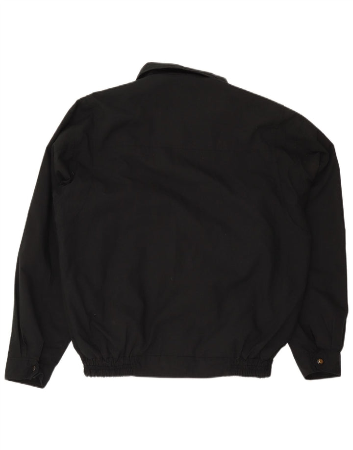 Giubbotto bomber vintage da uomo UK 42 XL nero