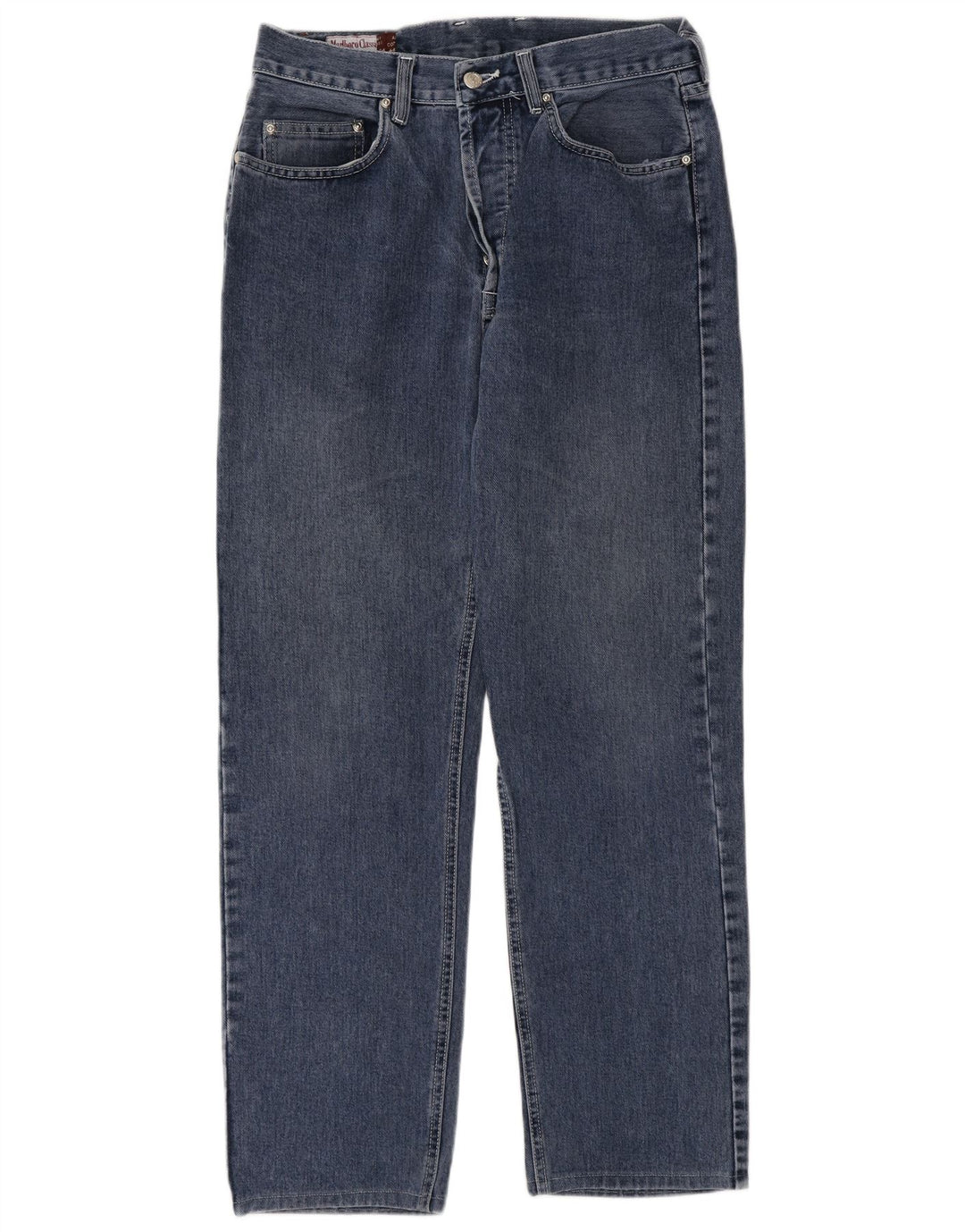 Jeans dritti da uomo Marlboro Classics W32 L30 cotone blu