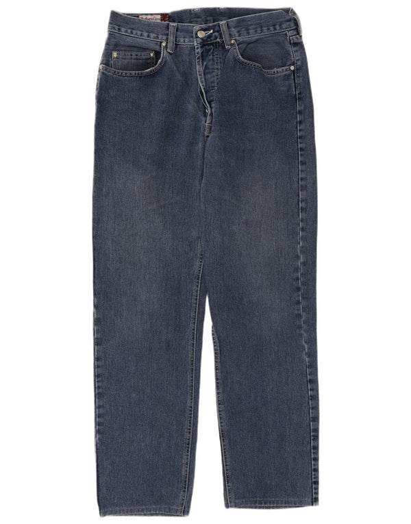 Jeans dritti da uomo Marlboro Classics W32 L30 cotone blu