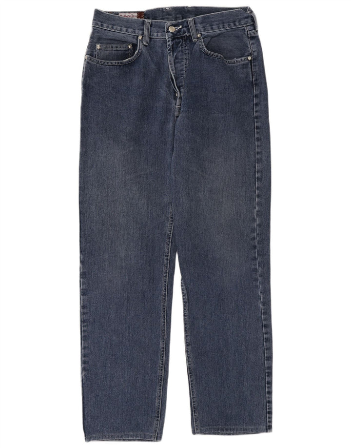 Jeans dritti da uomo Marlboro Classics W32 L30 cotone blu