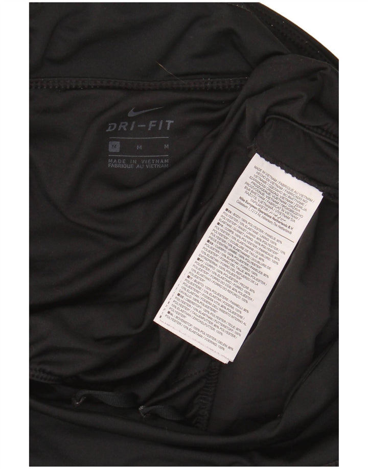 Pantaloncini sportivi Nike da donna Dri Fit UK 14 medio nero poliestere