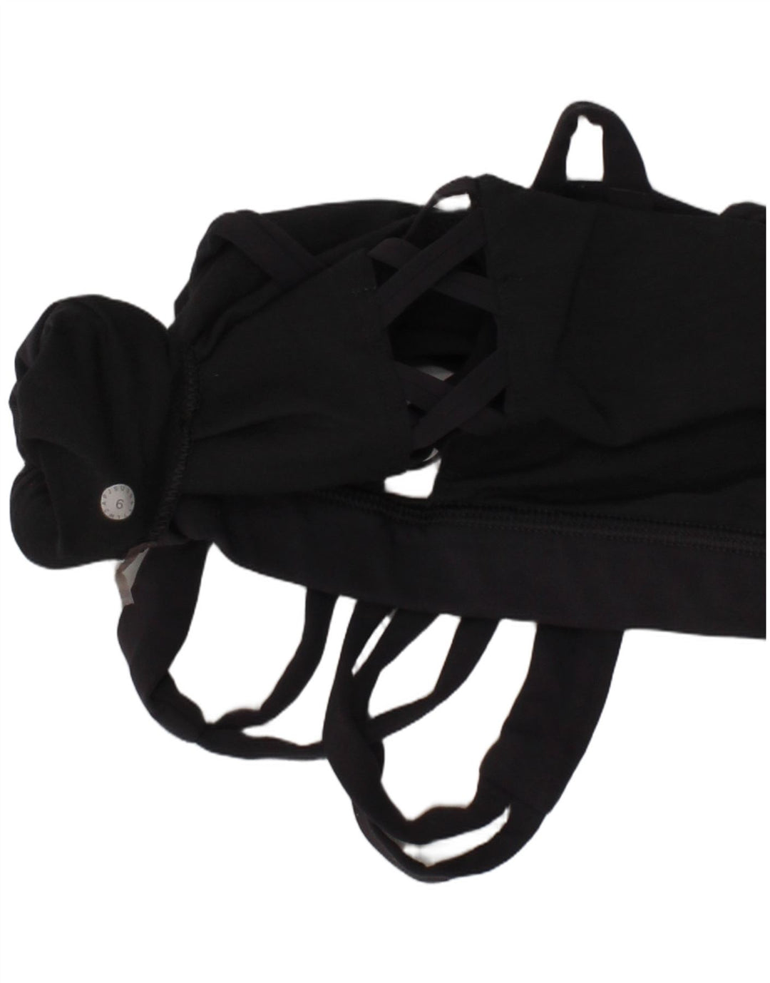 Reggiseno sportivo da donna Lululemon Top US 6 Medium Black Sports