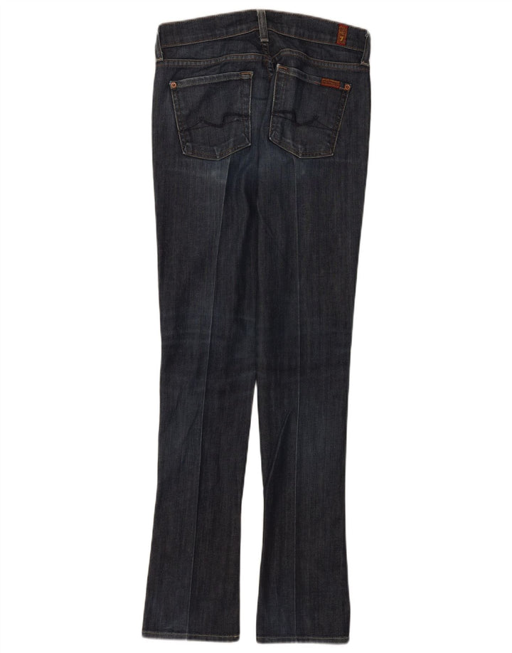 7 For All Mankind Jeans Roxy Slim Bootcut da donna W25 L32 cotone blu navy