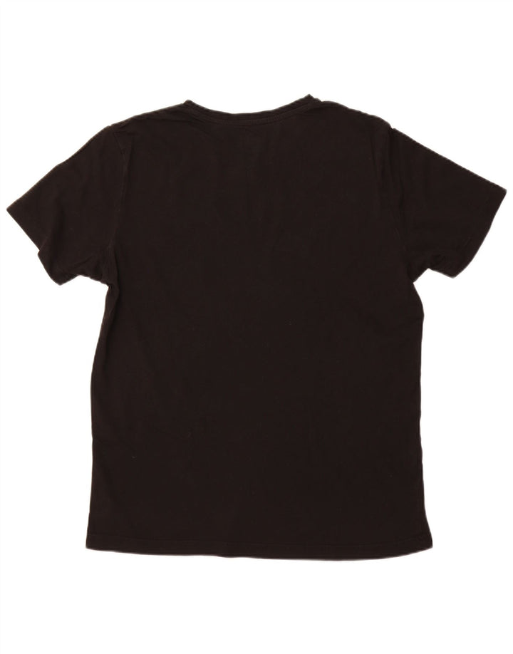 T-shirt grafica PUMA da uomo, taglia grande, in cotone nero