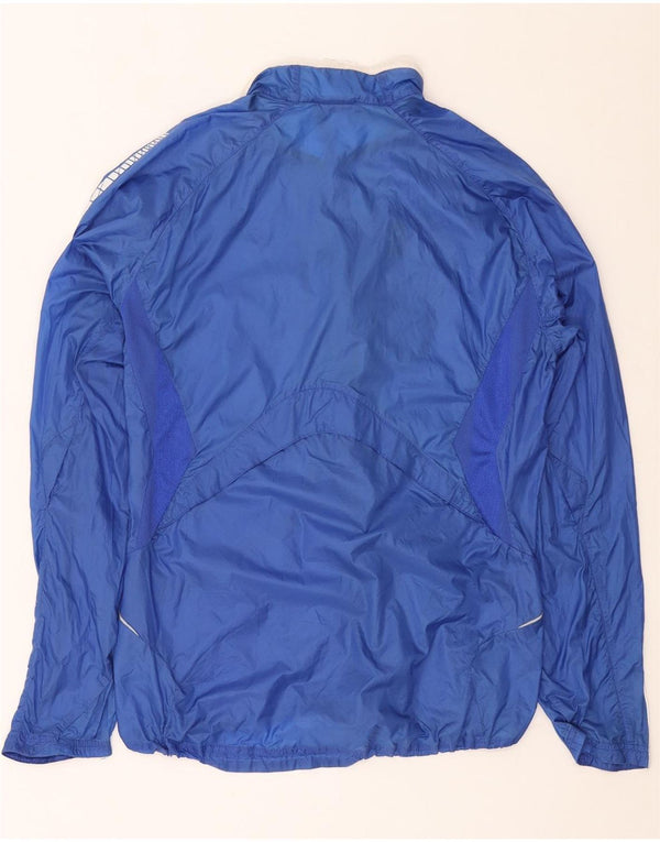 Giacca antipioggia Adidas Clima Proof da uomo UK 38 blu medio in poliammide