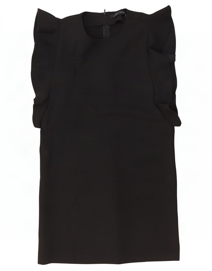 Abito tubino Zara da donna UK 16 grande nero