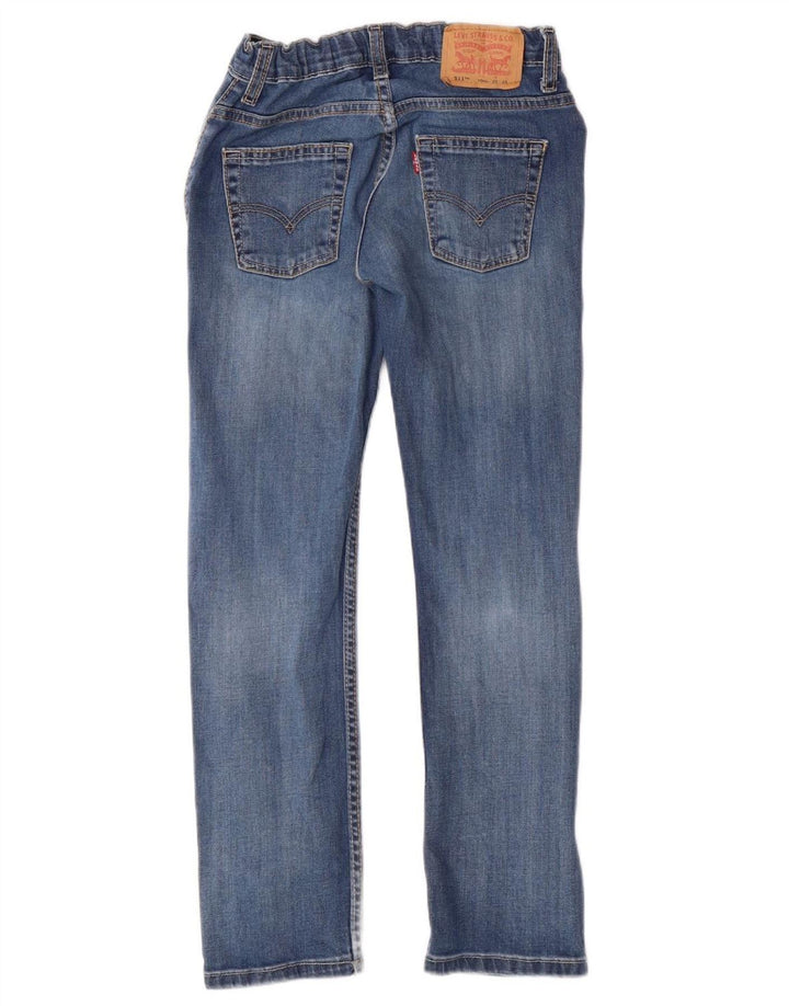LEVI'S Boys 511 Slim Jeans 9-10 Years W25 L25 Blue Cotton
