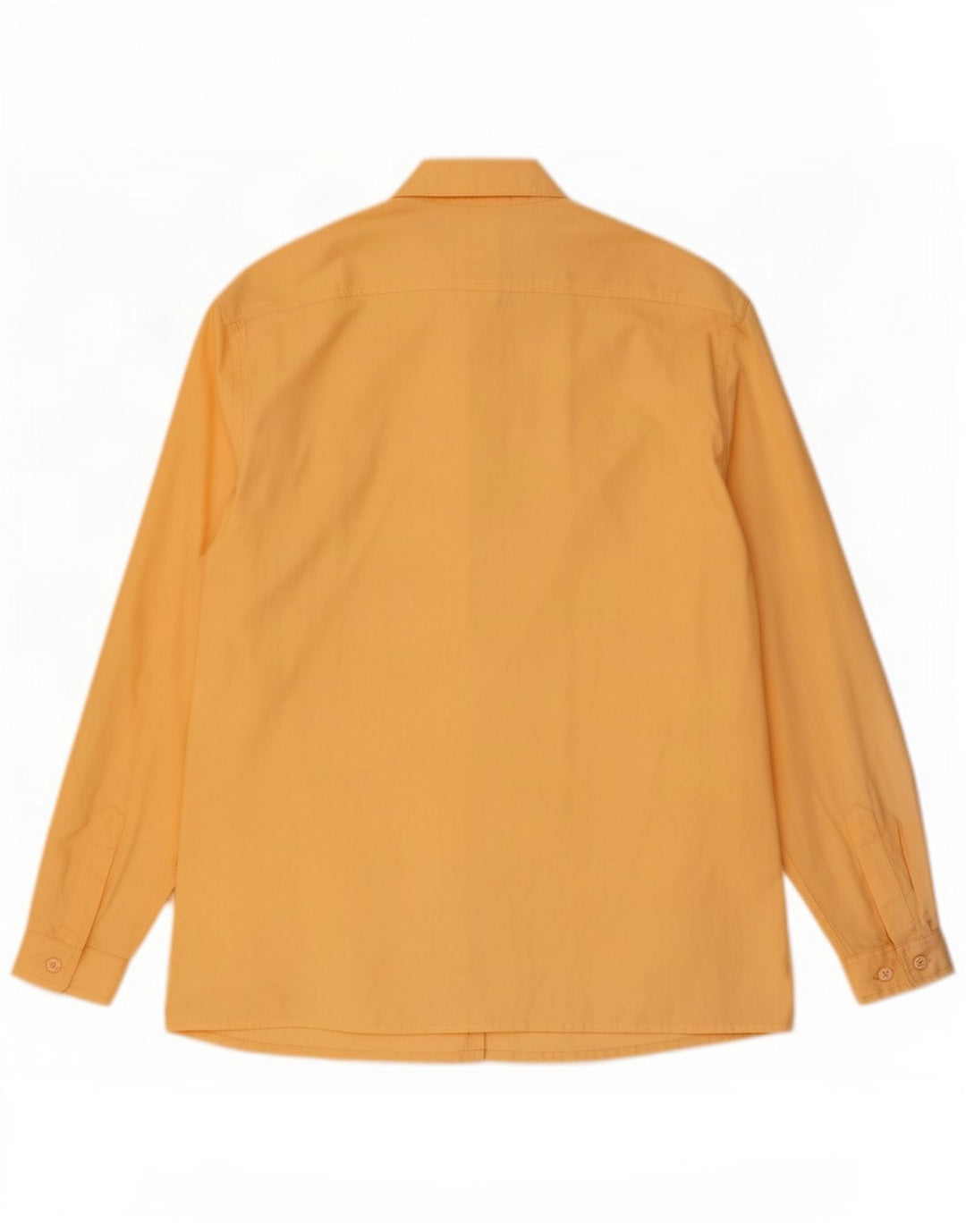 Camicia vintage da donna ampia vestibilità EU 38 cotone giallo medio