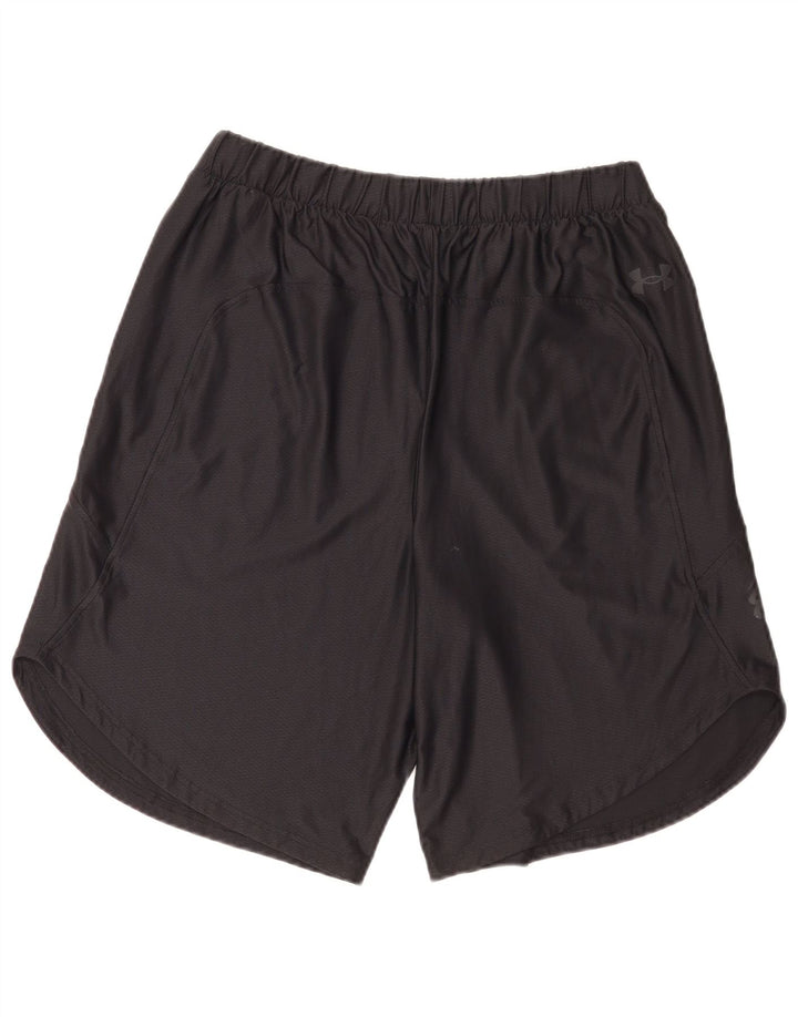 Pantaloncini sportivi da uomo Under Armour grandi neri