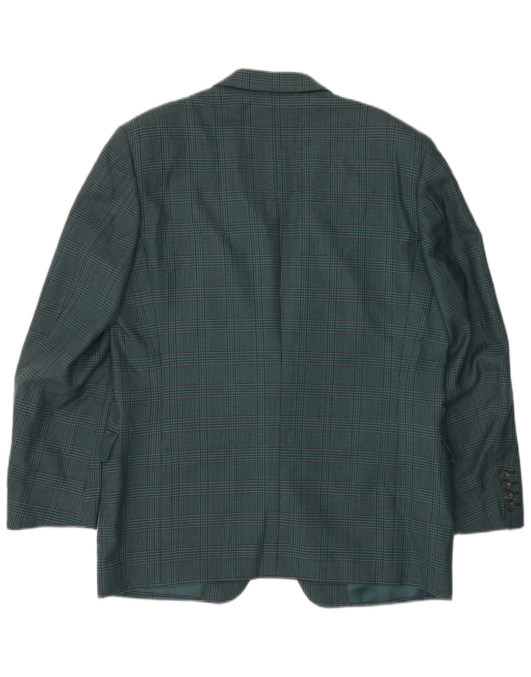CANALI Giacca Blazer 2 Bottoni Uomo IT 52 XL Blu Pied De Poule Lana
