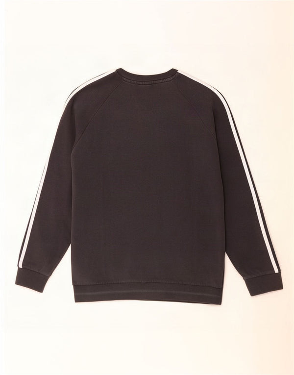 Felpa Adidas Uomo Maglione Medio Nero Cotone