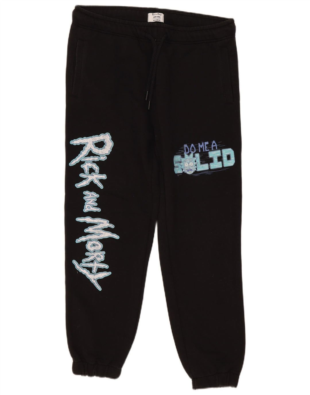 Pantaloni da tuta da uomo Pull & Bear Rick and Morty, colore nero medio