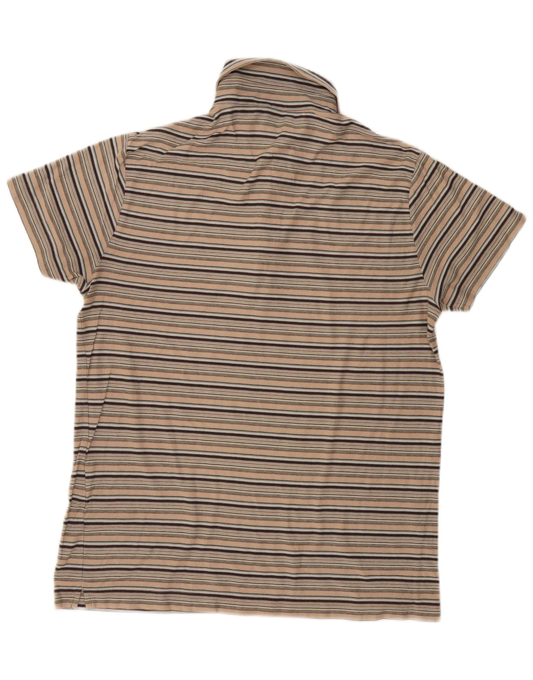 Polo da uomo Marlboro Classics a righe grandi beige