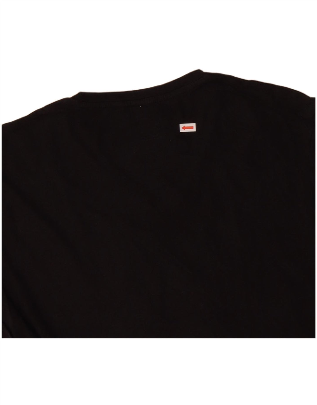 CALVIN KLEIN T-shirt grafica slim fit da uomo, cotone medio nero