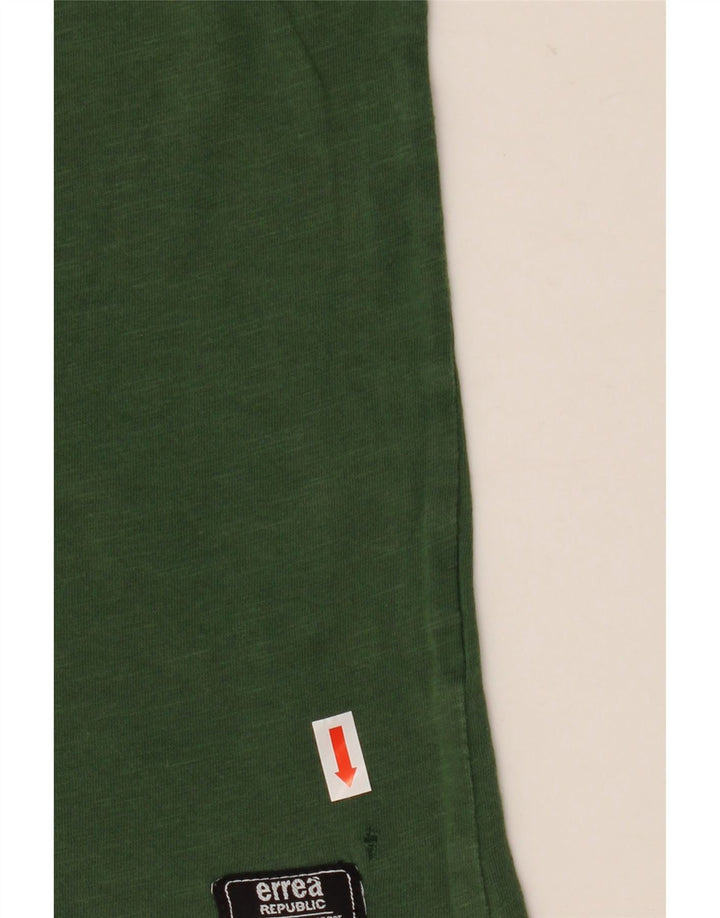 T-shirt grafica da uomo Errea Top grande verde