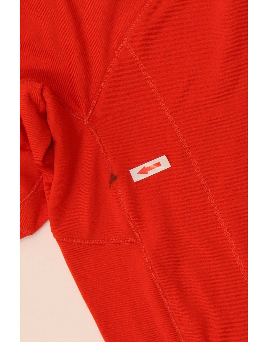 Berghaus Maglia da uomo con zip e collo a maniche lunghe, arancione medio, in poliestere sportivo