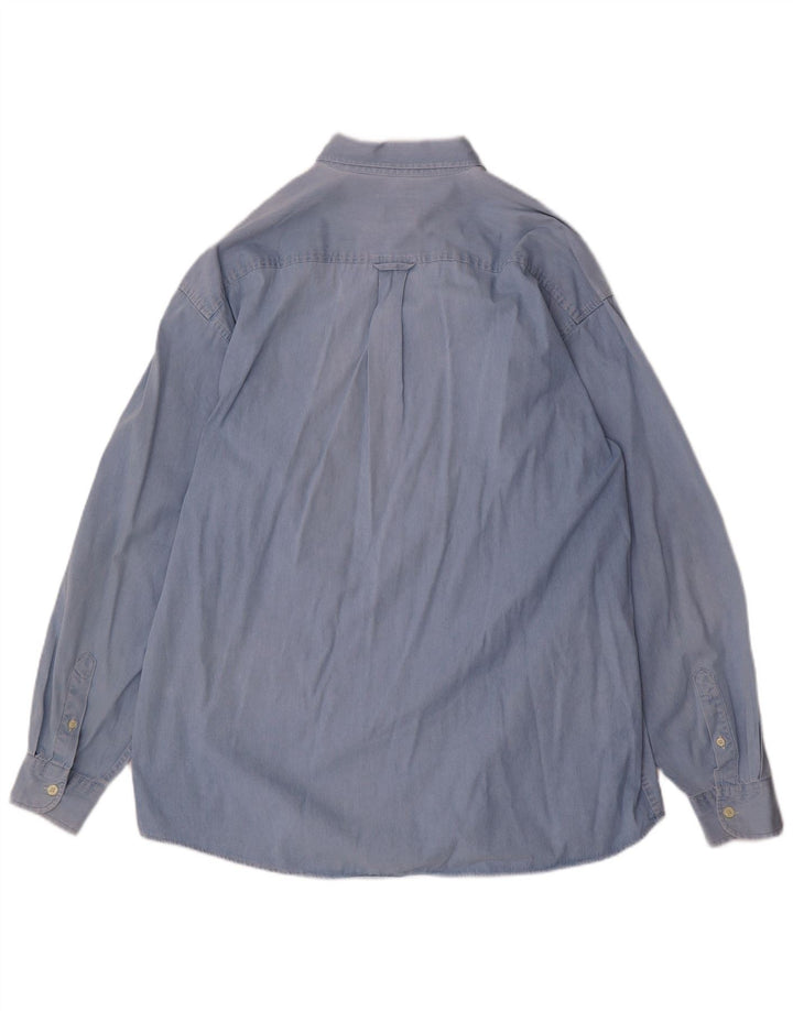 Camicia da uomo Dockers XL in cotone blu