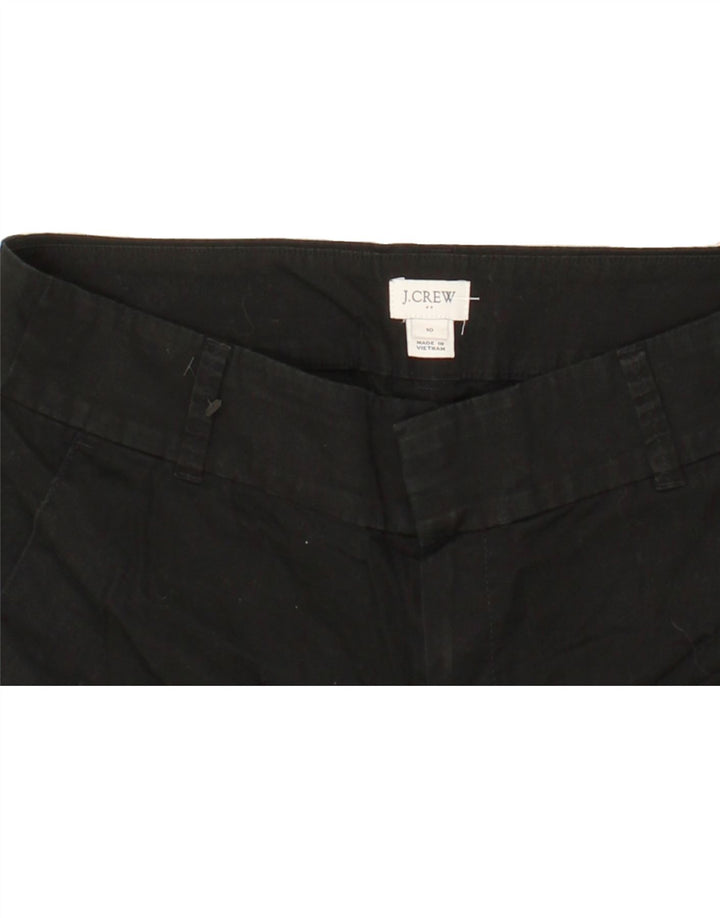 J. CREW Womens Chino Shorts US 10 Large W34  Black Cotton Vintage J. Crew and Second-Hand J. Crew from Messina Hembry 