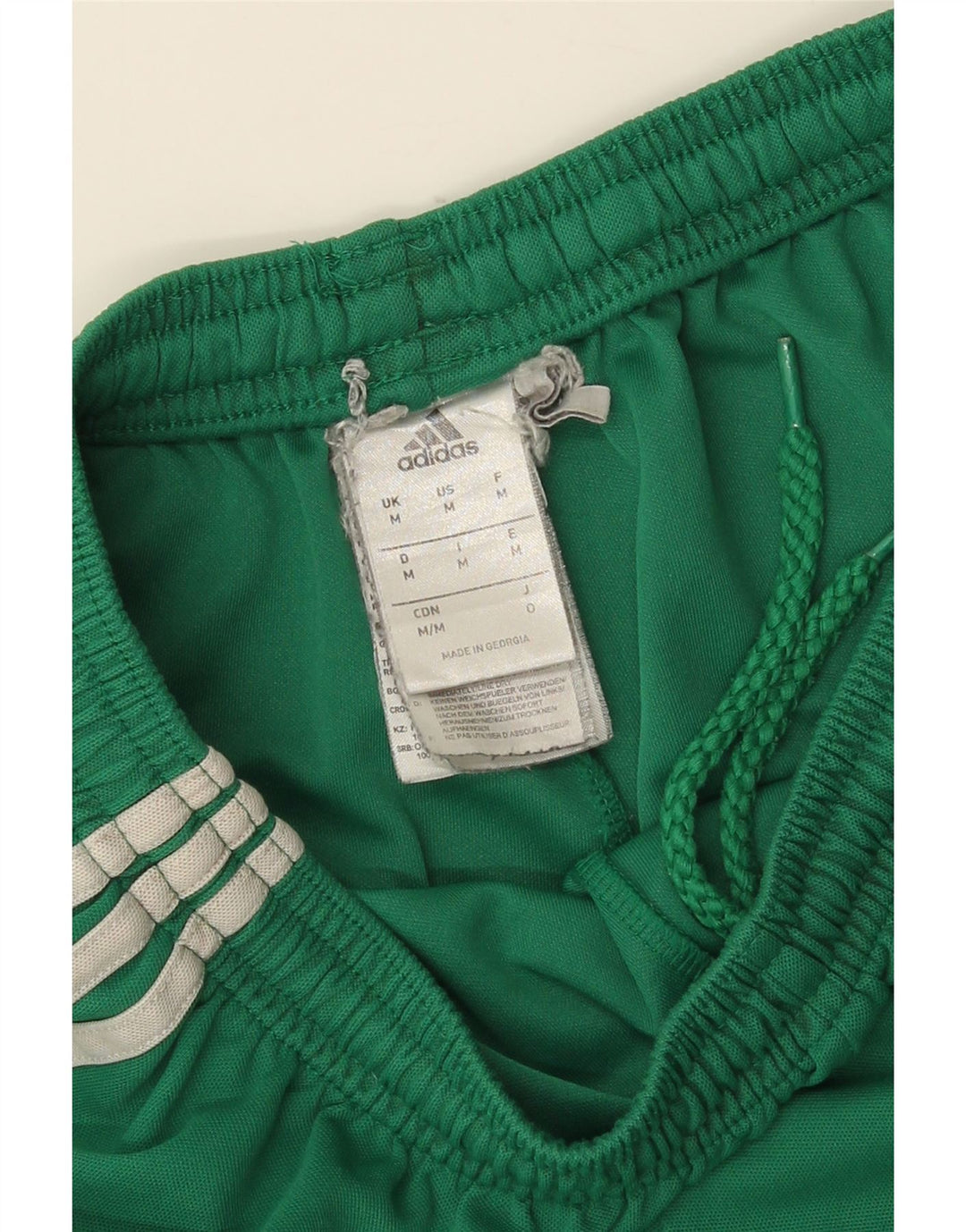 Pantaloncini sportivi ADIDAS Climalite da uomo verde medio in poliestere