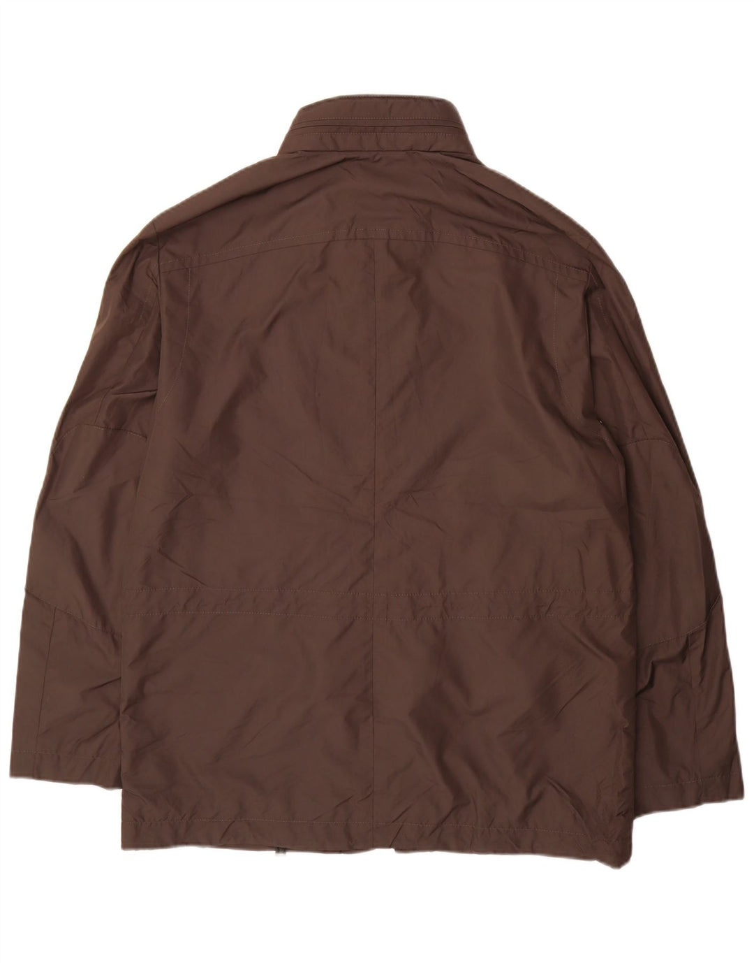 Giacca antipioggia da uomo Hugo Boss EU 52 XL Marrone Poliestere