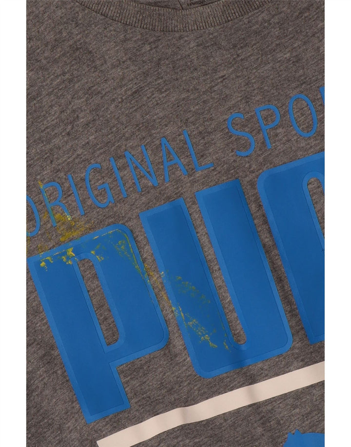 T-shirt grafica da uomo PUMA Top XL Grigia