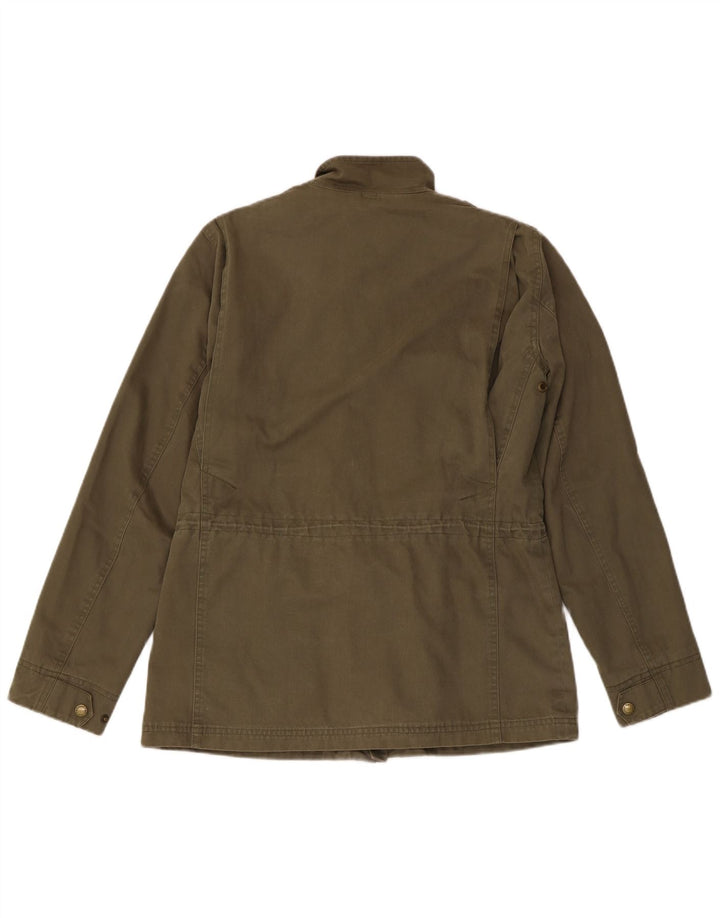 Giacca militare da donna TIMBERLAND UK 12 cotone kaki medio