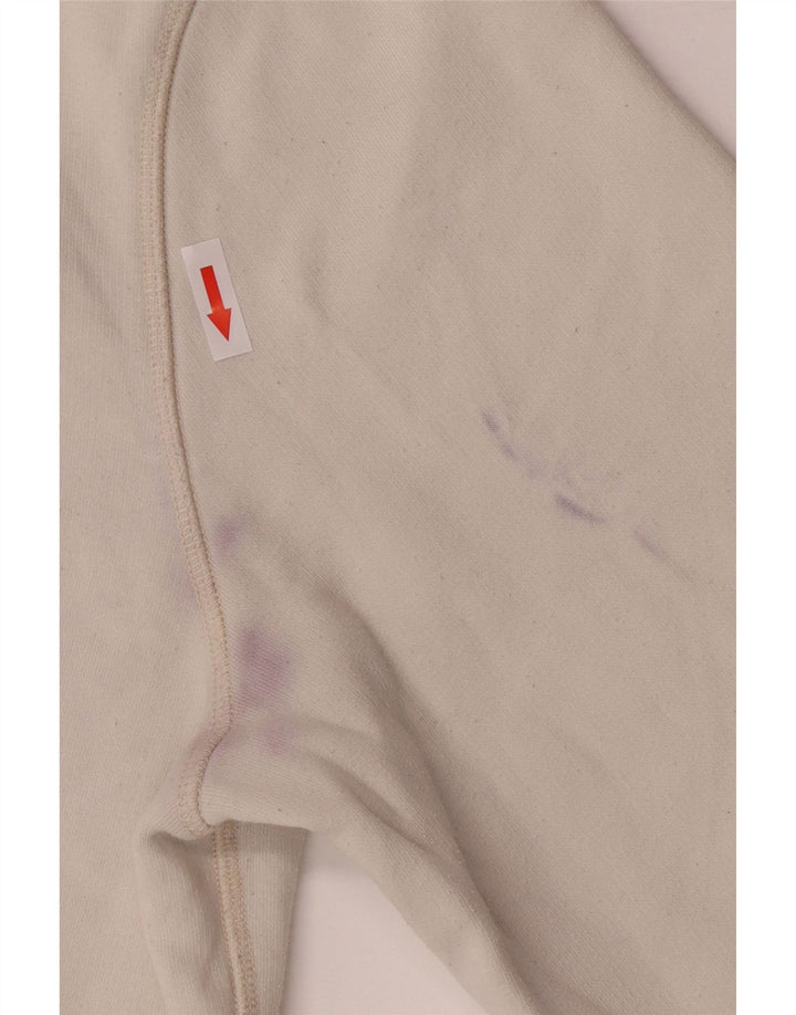 Felpa grafica da uomo Jack Wills Maglione grande cotone bianco