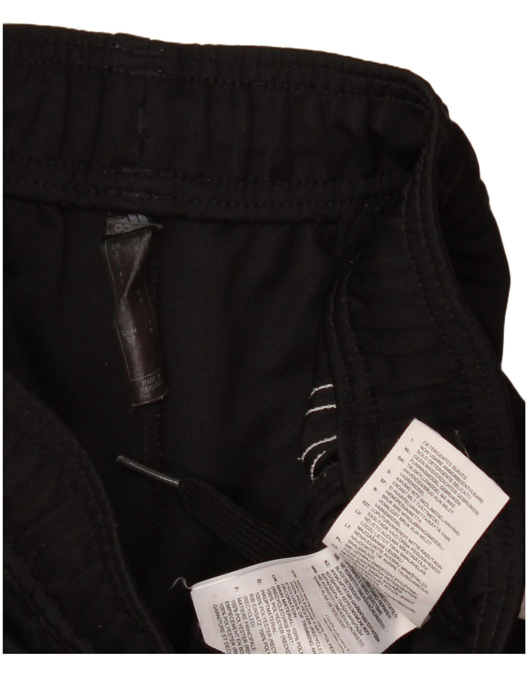 Pantaloni da tuta Adidas Aeroready da donna UK 8 Small Poliestere nero
