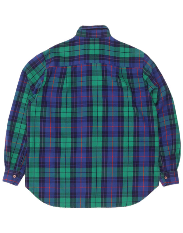 Gabri elle La Camicia Camicia da donna in flanella UK 16 Grande quadretto multicolore
