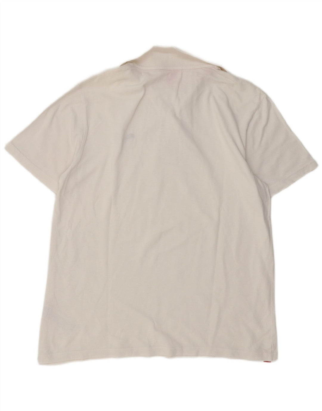 Polo da uomo Puma in cotone bianco medio