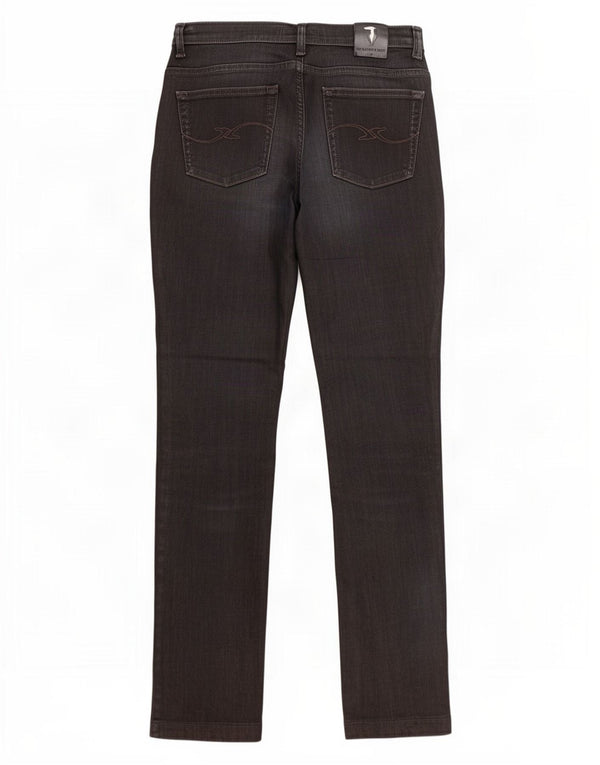 Jeans Dritti Donna Trussardi W28 L28 Neri