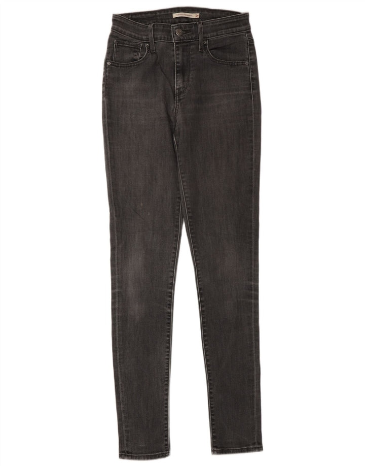 Jeans skinny da donna Levi's W26 L34 cotone grigio