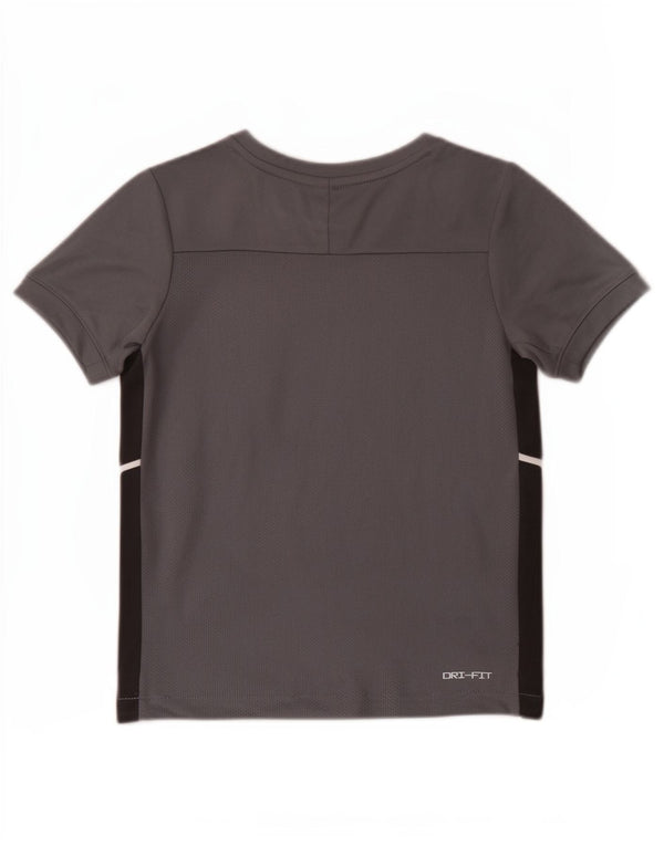 T-shirt grafica Nike Dri Fit da ragazzo, 5-6 anni, media, bianca, sportiva