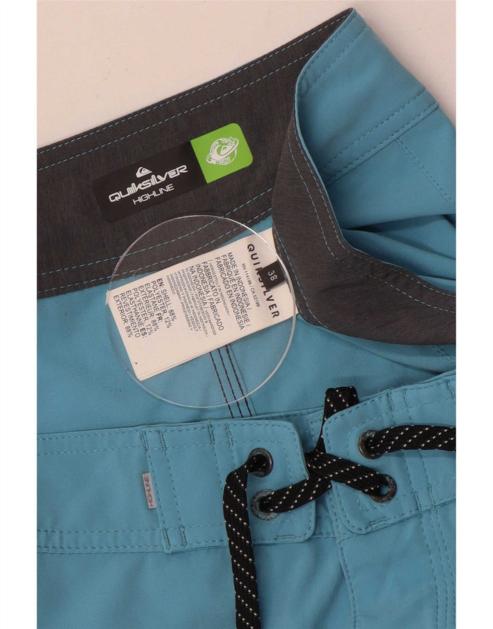 Pantaloncini da bagno da uomo Quiksilver XL blu poliestere