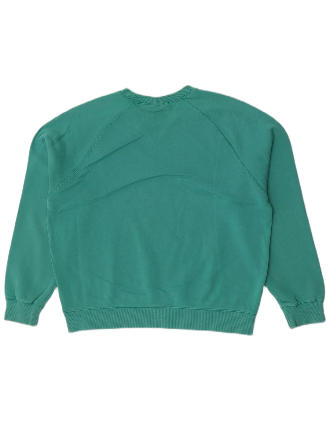 Felpa oversize da donna Carhartt UK 10 piccola in cotone verde