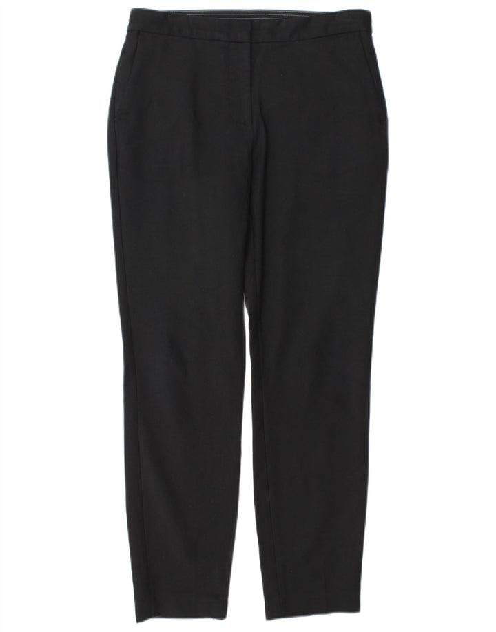 Pantaloni chino slim da donna Zara medi W29 L28 cotone nero