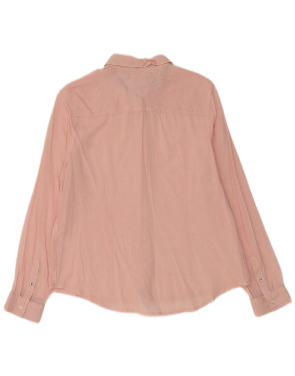 Camicia da donna Tommy Hilfiger UK 14 grande rosa