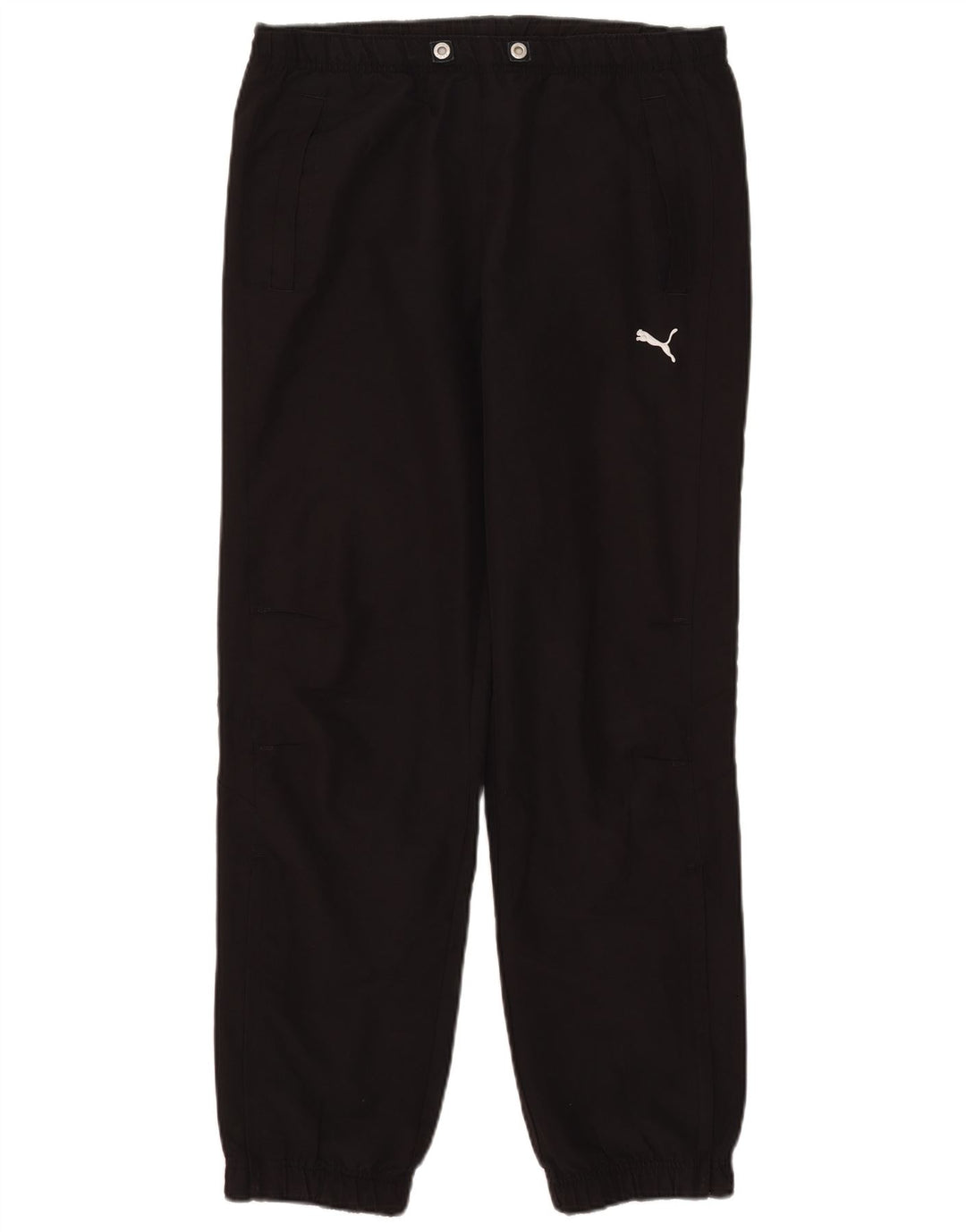 Pantaloni da tuta da uomo Puma Joggers piccoli in poliestere nero