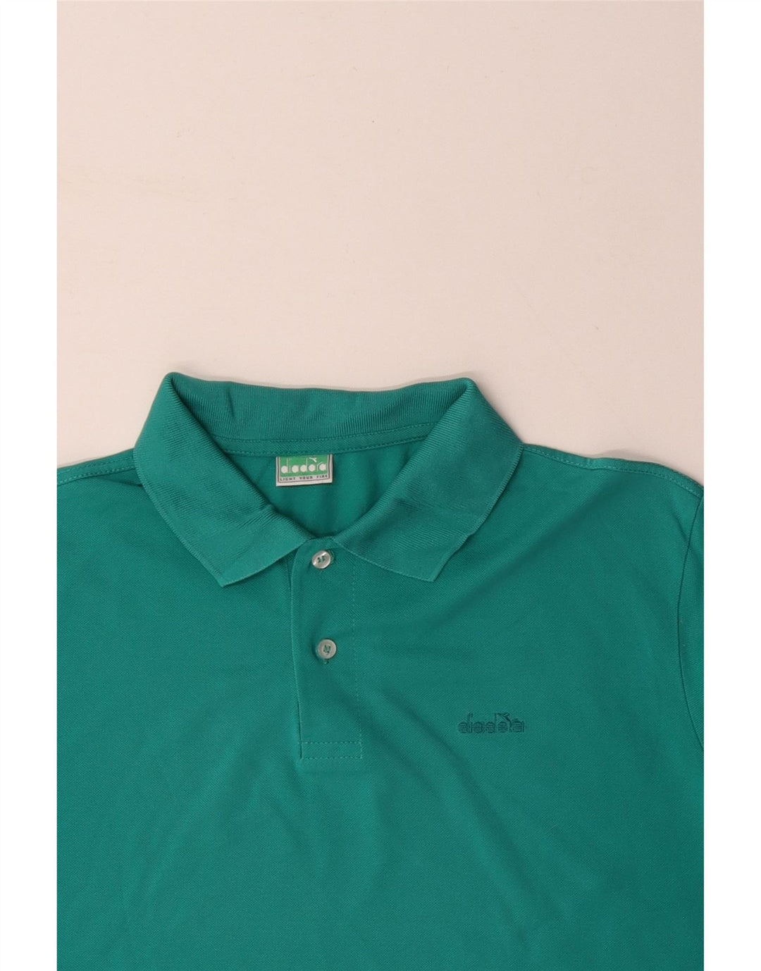 Polo Uomo DIADORA XL Verde Cotone