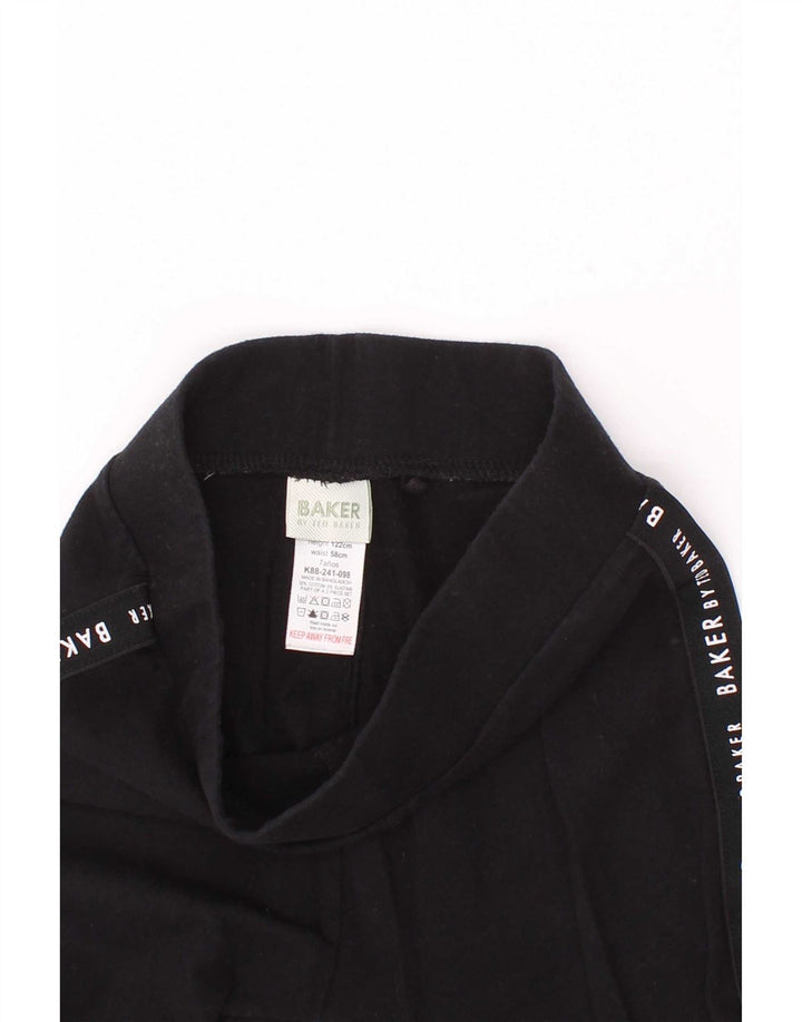 Leggings grafici per ragazze Ted Baker 6-7 anni in cotone nero