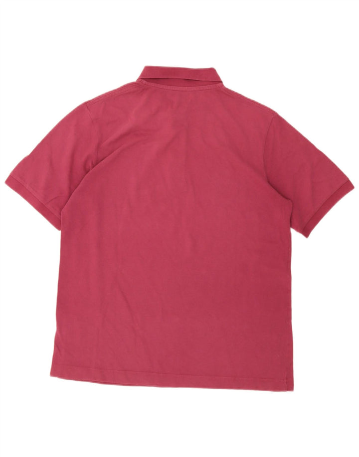 Polo Kappa Uomo Bordeaux Medio Cotone