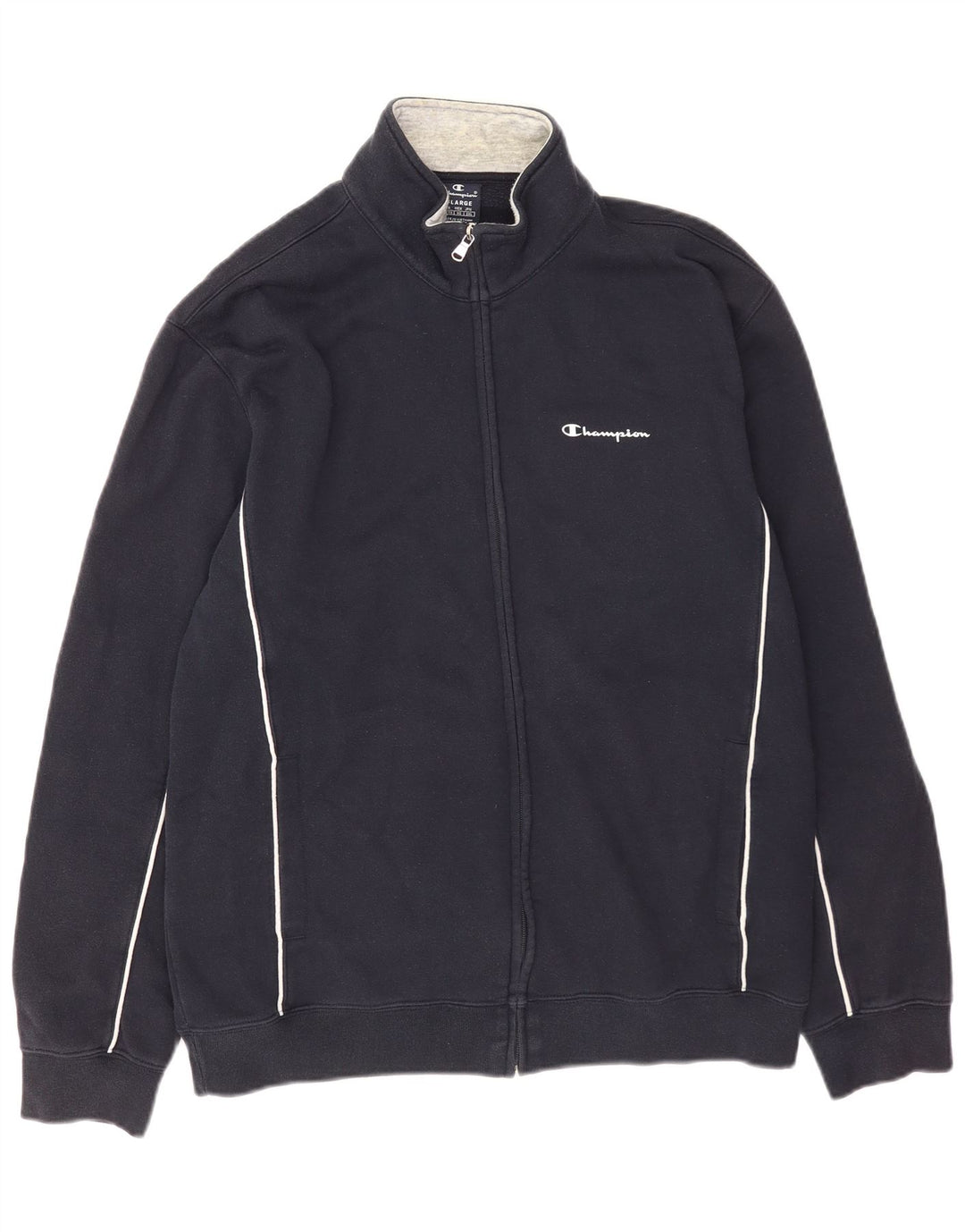 Giacca da tuta da uomo Champion XL in cotone blu navy