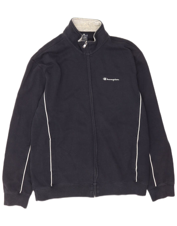 Giacca da tuta da uomo Champion XL in cotone blu navy