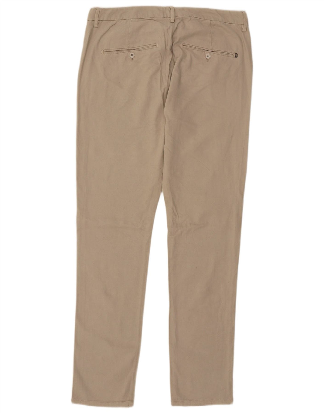 Dondup Pantaloni Chino Slim Uomo W34 L33 Beige Modal