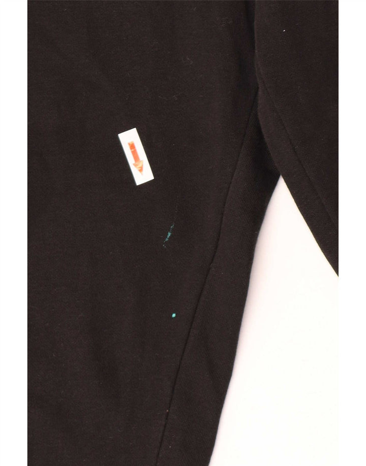 Pantaloni da tuta da uomo Puma Joggers Medium Black Cotton