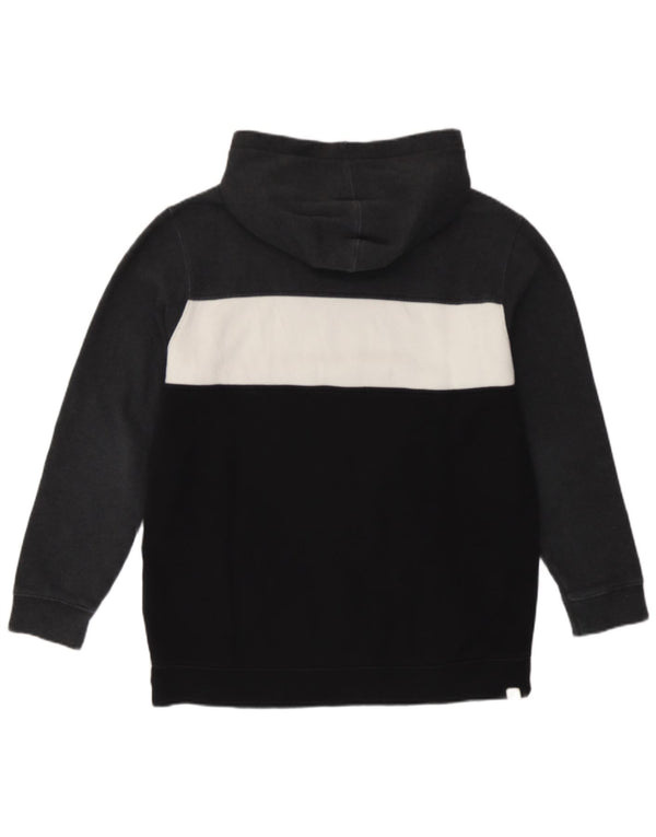 Felpa con cappuccio grafica da donna Vans UK 18 XL Blu navy in cotone color block