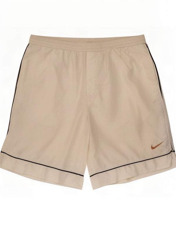Pantaloncini sportivi da uomo Nike Large White Poliestere