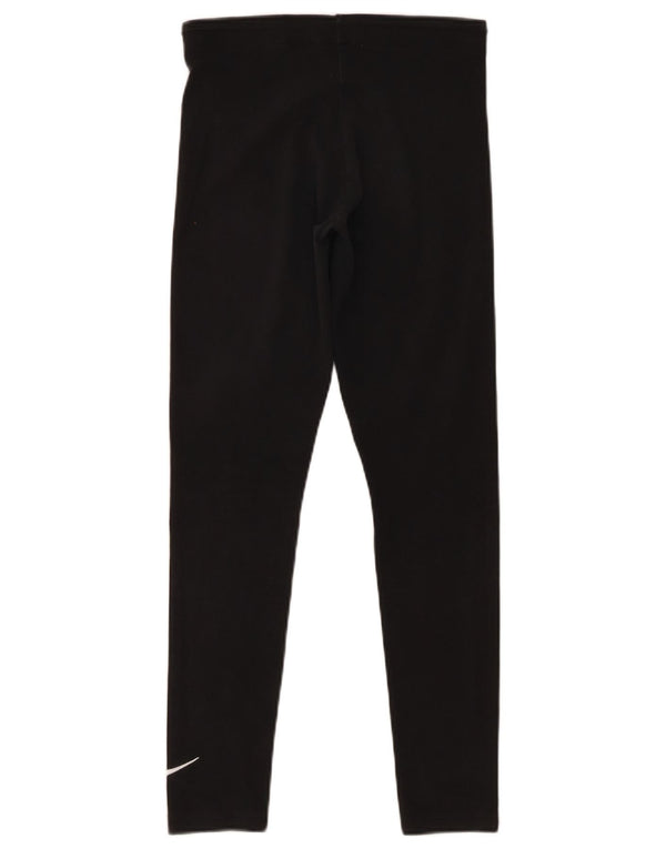 Leggings Nike Bambina 13-14 Anni XL Cotone Nero