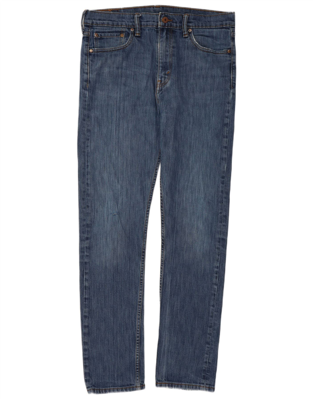 Jeans slim da uomo Levi's W33 L32 in cotone blu